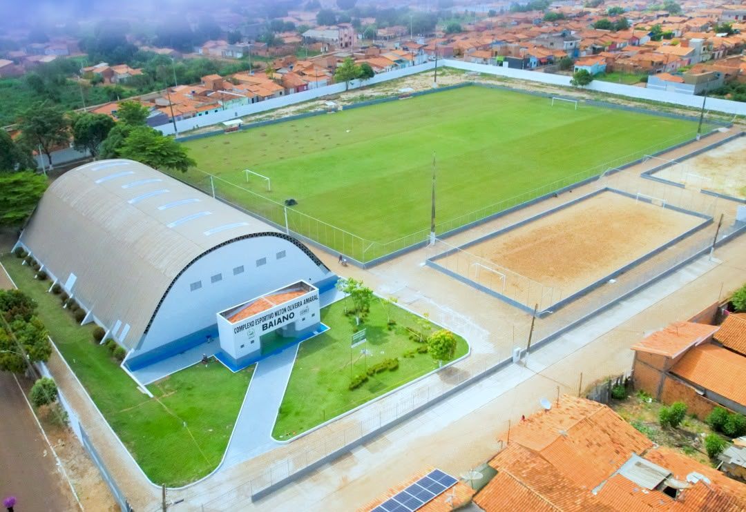 Foto principal da obra Revitalização do complexo esportivo Baianão