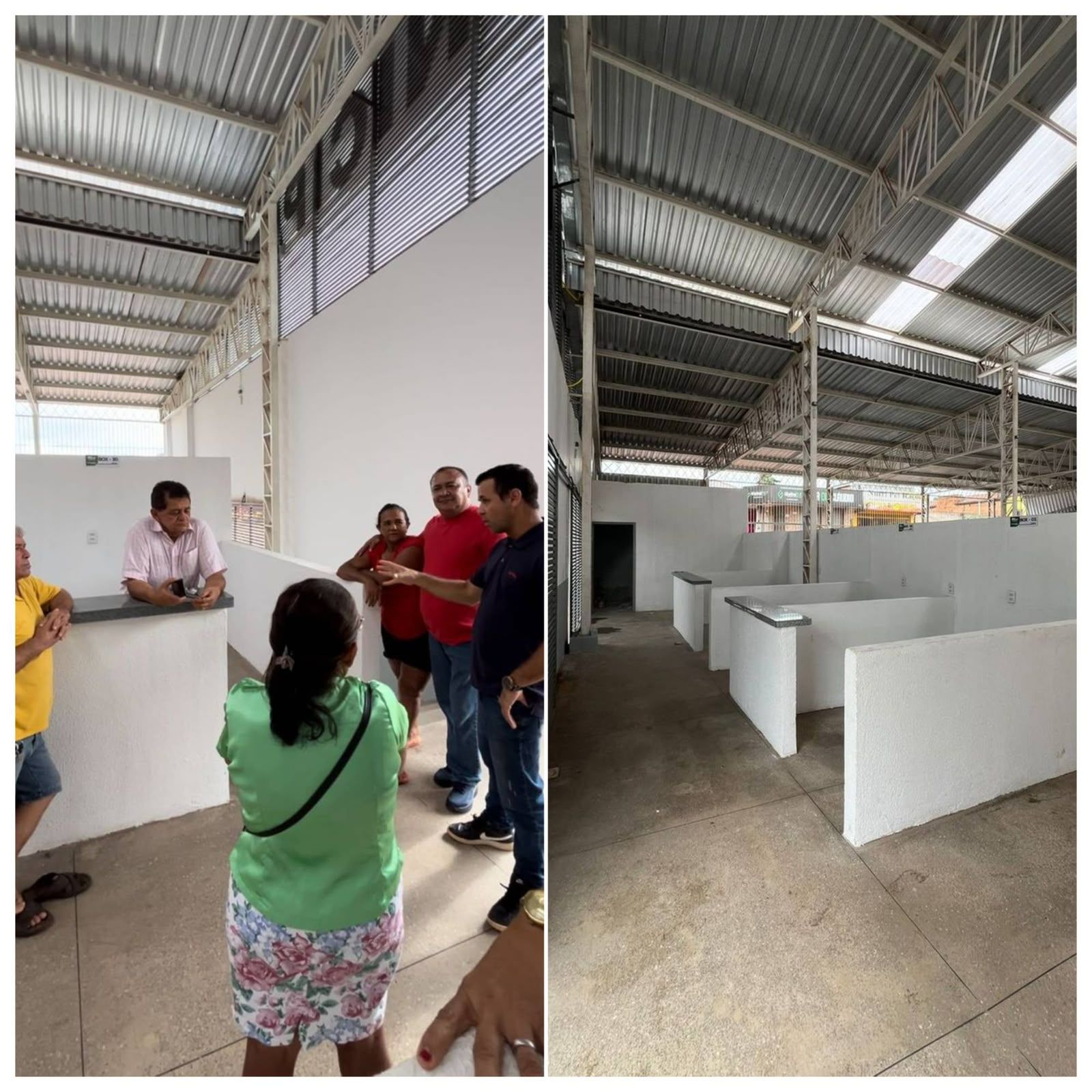Foto 1 da obra REQ. em conjunto com a vereadora Robenha Maria (em memória) - Construção de uma nova fachada no mercado municipal de Açailândia