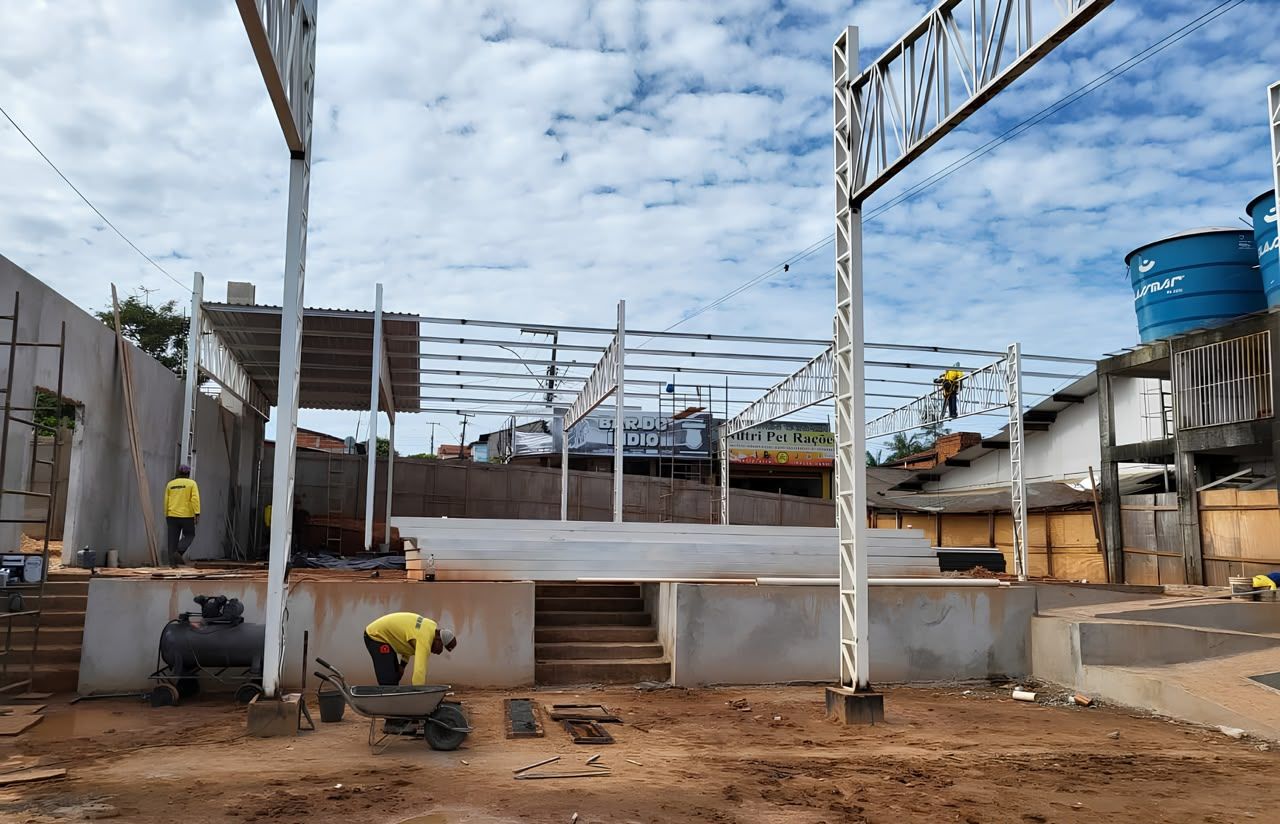 Foto 5 da obra Reforma e a construção de uma cobertura para a quadra poliesportiva localizada no povoado Novo Bacabal