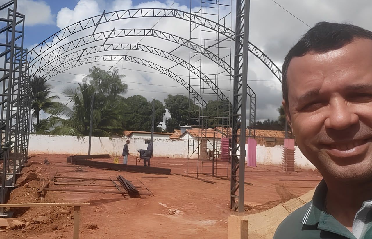 Foto 8 da obra Reforma e a construção de uma cobertura para a quadra poliesportiva localizada no povoado Novo Bacabal