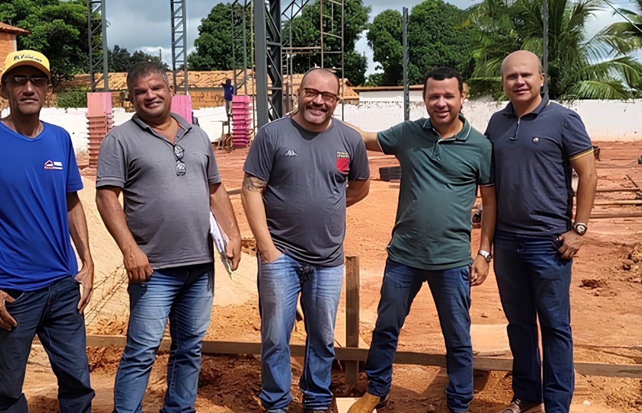 Foto 1 da obra Reforma e a construção de uma cobertura para a quadra poliesportiva localizada no povoado Novo Bacabal