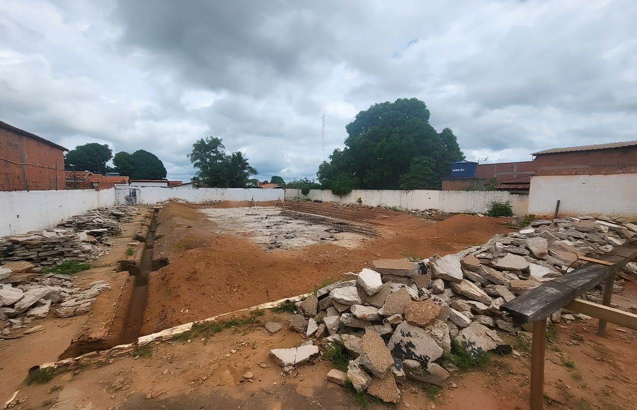 Foto 4 da obra Reforma e a construção de uma cobertura para a quadra poliesportiva localizada no povoado Novo Bacabal