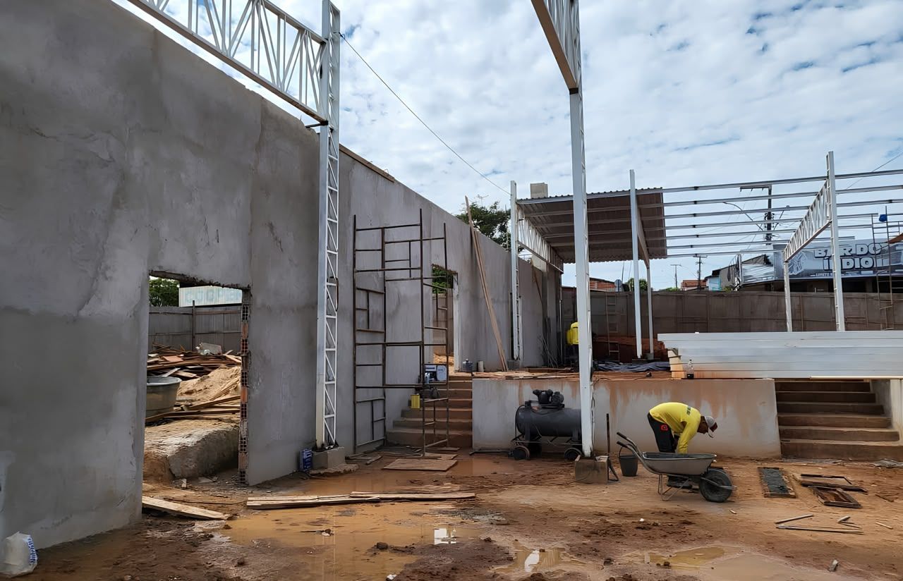 Foto 6 da obra Reforma e a construção de uma cobertura para a quadra poliesportiva localizada no povoado Novo Bacabal